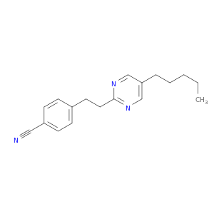 Benzonitrile, 4-[2-(5-pentyl-2-pyrimidinyl)ethyl]-