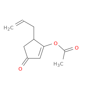 2-Cyclopenten-1-one, 3-(acetyloxy)-4-(2-propenyl)-