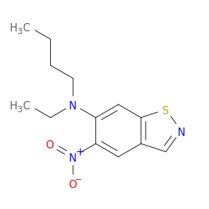 1,2-Benzisothiazol-6-amine, N-butyl-N-ethyl-5-nitro-