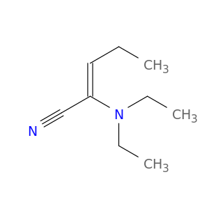 2-Pentenenitrile, 2-(diethylamino)-, (Z)-