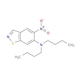 1,2-Benzisothiazol-6-amine, N,N-dibutyl-5-nitro-
