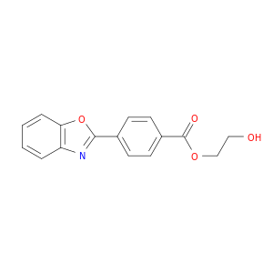 2-羟乙基4-(2-苯并恶唑基)苯甲酸盐