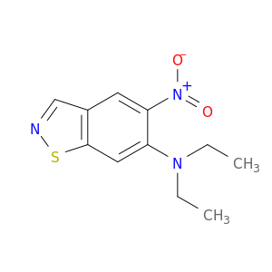 1,2-Benzisothiazol-6-amine, N,N-diethyl-5-nitro-