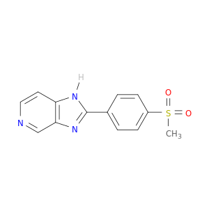 1H-Imidazo[4,5-c]pyridine, 2-[4-(methylsulfonyl)phenyl]-