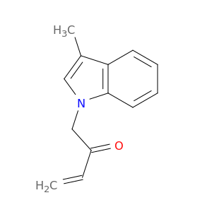 3-Buten-2-one, 1-(3-methyl-1H-indol-1-yl)-
