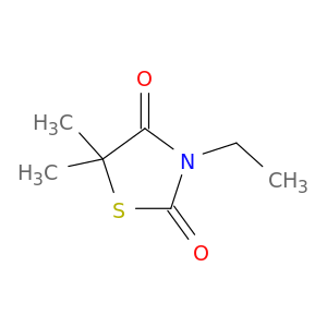 2,4-Thiazolidinedione, 3-ethyl-5,5-dimethyl-
