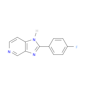 1H-Imidazo[4,5-c]pyridine, 2-(4-fluorophenyl)-