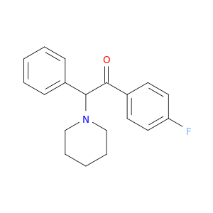 Ethanone, 1-(4-fluorophenyl)-2-phenyl-2-(1-piperidinyl)-