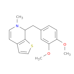 Thieno[2,3-c]pyridine,7-[(3,4-dimethoxyphenyl)methyl]-6,7-dihydro-6-methyl-