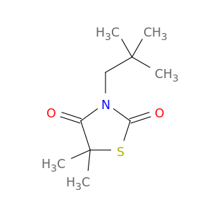 2,4-Thiazolidinedione, 3-(2,2-dimethylpropyl)-5,5-dimethyl-