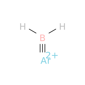 Argon(2+), borylidyne-