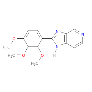 1H-Imidazo[4,5-c]pyridine, 2-(2,3,4-trimethoxyphenyl)-