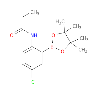 2-丙酰胺基-5-氯苯硼酸频那醇酯