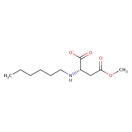 DL-Aspartic acid, N-hexyl-, 4-methyl ester