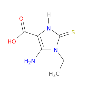 1H-Imidazole-4-carboxylic acid, 5-amino-1-ethyl-2,3-dihydro-2-thioxo-