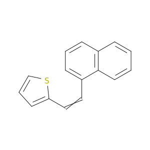 Thiophene, 2-[2-(1-naphthalenyl)ethenyl]-