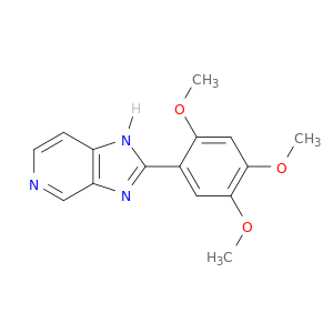 1H-Imidazo[4,5-c]pyridine, 2-(2,4,5-trimethoxyphenyl)-