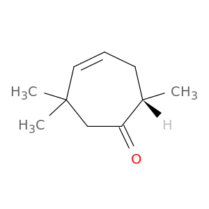4-Cyclohepten-1-one, 2,6,6-trimethyl-, (S)-