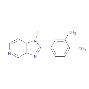 1H-Imidazo[4,5-c]pyridine, 2-(3,4-dimethylphenyl)-