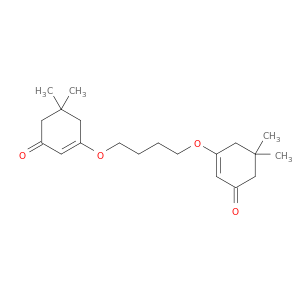 2-Cyclohexen-1-one, 3,3'-[1,4-butanediylbis(oxy)]bis[5,5-dimethyl-