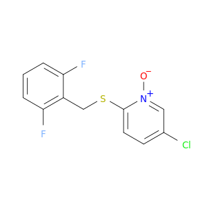 Pyridine, 5-chloro-2-[[(2,6-difluorophenyl)methyl]thio]-, 1-oxide