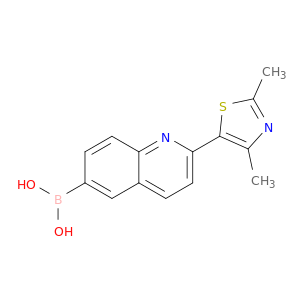 Boronic acid, [2-(2,4-dimethyl-5-thiazolyl)-6-quinolinyl]-