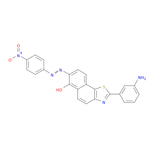 Naphtho[2,1-d]thiazol-6-ol, 2-(3-aminophenyl)-7-[(4-nitrophenyl)azo]-