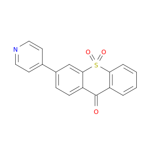 9H-Thioxanthen-9-one, 3-(4-pyridinyl)-, 10,10-dioxide