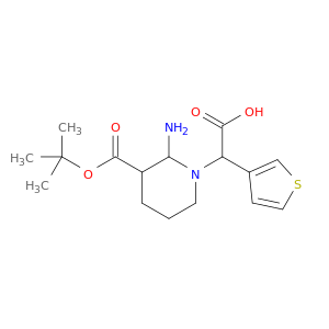2-(3-BOC-氨基-1-哌啶基)-2-(3-噻吩基)乙酸