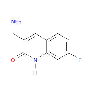 3-(氨基甲基)-7-氟喹啉-2-醇