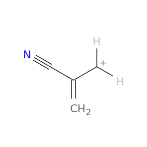 2-Propenylium, 2-cyano-