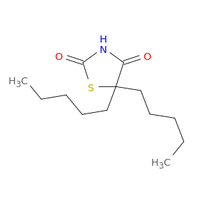 2,4-Thiazolidinedione, 5,5-dipentyl-