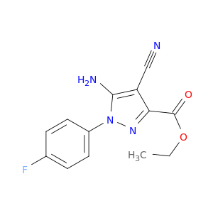 5-氨基-4-氰基-1-(4-氟苯基)-1H-吡唑-3-甲酸乙酯