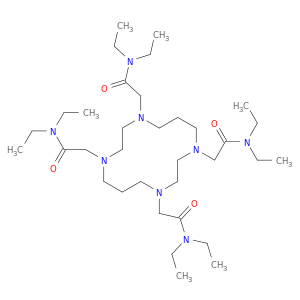 1,4,8,11-四(二乙氨甲酰基甲基)-1,4,8,11-四氮杂环十四烷