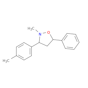 Isoxazolidine, 2-methyl-3-(4-methylphenyl)-5-phenyl-