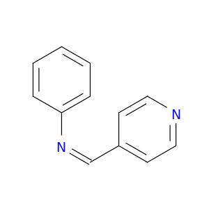 Benzenamine, N-(4-pyridinylmethylene)-, (Z)-