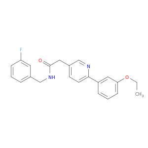 3-Pyridineacetamide, 6-(3-ethoxyphenyl)-N-[(3-fluorophenyl)methyl]-
