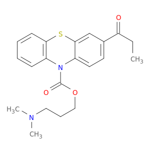 2-Propionyl Phenothiazine N-Carboxylic Acid 3-(Dimethylamino)propyl Ester