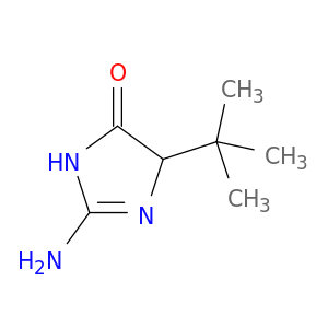 2-amino-5-(1,1-dimethylethyl)-3,5-dihydro-4H-Imidazol-4-one