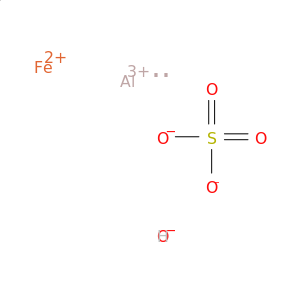 Aluminum iron hydroxide sulfate