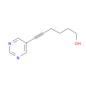 5-Hexyn-1-ol, 6-(5-pyrimidinyl)-