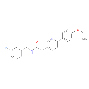 3-Pyridineacetamide, 6-(4-ethoxyphenyl)-N-[(3-fluorophenyl)methyl]-