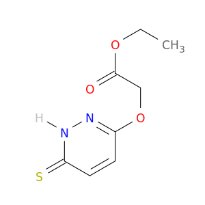 Acetic acid, [(1,6-dihydro-6-thioxo-3-pyridazinyl)oxy]-, ethyl ester