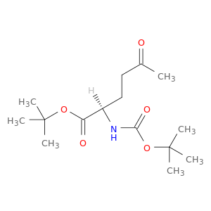 tert-butyl (2R)-2-[(2-methylpropan-2-yl)oxycarbonylamino]-5-oxohexanoate