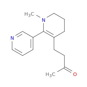 2-Butanone, 4-(1,4,5,6-tetrahydro-1-methyl[2,3'-bipyridin]-3-yl)-