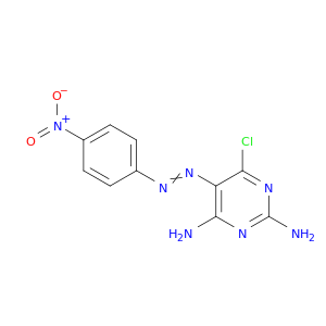 2,4-Pyrimidinediamine, 6-chloro-5-[(4-nitrophenyl)azo]-