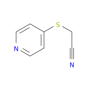 Acetonitrile, (4-pyridinylthio)-