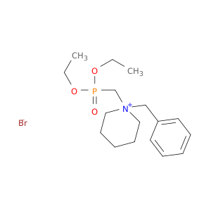 Piperidinium, 1-[(diethoxyphosphinyl)methyl]-1-(phenylmethyl)-, bromide