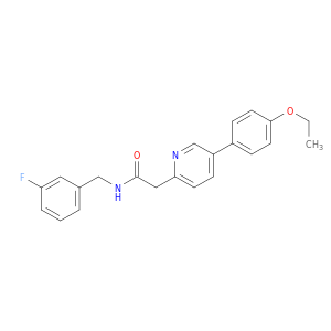 2-Pyridineacetamide, 5-(4-ethoxyphenyl)-N-[(3-fluorophenyl)methyl]-