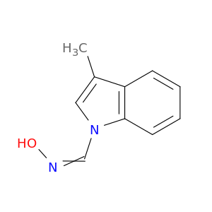 1H-Indole-1-carboxaldehyde, 3-methyl-, oxime